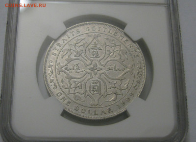 Британия. Эдуард VII. 1 ДОЛЛАР 1909 года. Стрейтс Сетлментс. - 1909 (4).JPG