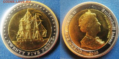 Столтенхофф 25 пенсов 2008 г (БИМ) До  16-12 в 22-00 мск - столтен 25 пенсов