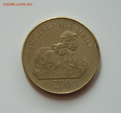 Танзания 200 шиллингов 2008 г. (Фауна). до 16.12.19 - DSCN0082.JPG