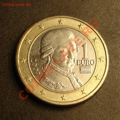 2 евро, 2010, 100 лет Португалия, до 22.00 мск 11.08 - австрия 2007 1 евро 2