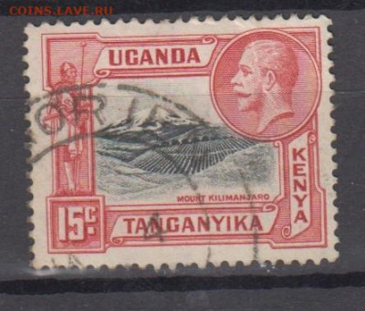 Колонии Кения Уганда Танзания 1935 1м 15ц до 17 12 - 844