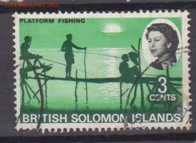Колонии Британские Соломоновы острова 1968 1м 3ц до 17 12 - 845