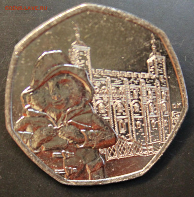 БРИТАНИЯ 50 пенсов 2019г.ПАДДИНГТОН у ТАУЭРА до 19.12 в 22 - IMG_8548.JPG