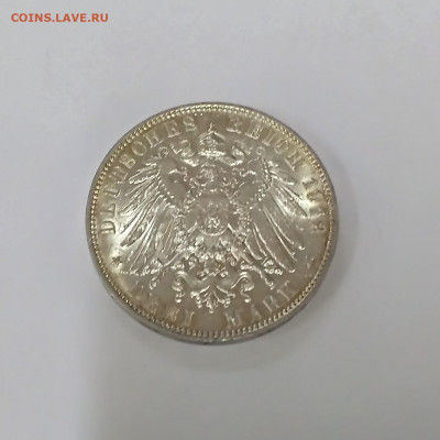 САКСОНИЯ,3 марки 1912г(Фридрих Август I)до 16.12.2019г - IMG_20191213_132230