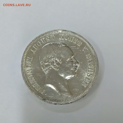 САКСОНИЯ,3 марки 1913г(Фридрих Август I)до 16.12.2019г - IMG_20191213_132248