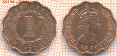 Белиз 1 цент 1974 г., до 18.12.2019 г. 22.00 по Москве - Белиз 1 цент 1974  7616