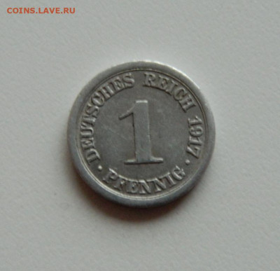 Германия 1 пфенниг 1917 г. "А". до 17.12.19 - DSCN9916.JPG