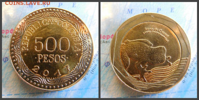 Колумбия 500 песо, 2017 БИМ - 14