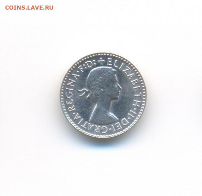 Ag. Австралия 3 пенса 1962. AU. До 16.12 22:00 - 15