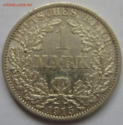 1 марка 1915 A. - 1 марка 1915 A - 1