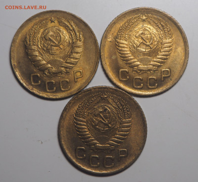 1 копейка 1946, 1953 и 1956 AU-UNC до 15.12.2019 в 22.00 - PC140744