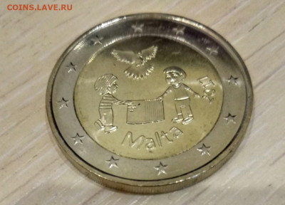 2 Евро 2017 Мальта Дети до 19.12.19 22.00 старт по курсу - мальта 2017 реверс