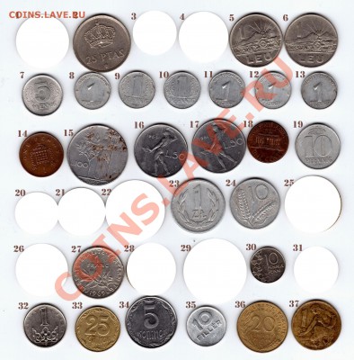 Иностранщина. Распродажа-2. Всё по 5 целковых!!! - 37 coins for Sale_3