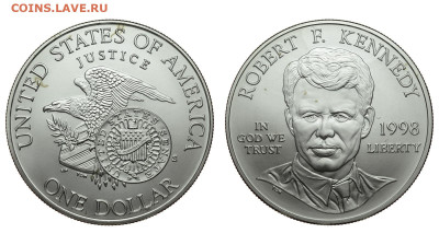 США. 1 доллар 1998 г. АЦ. Кеннеди. До 18.12.19. - DSH_5479.JPG