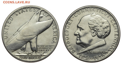 США. 50 центов 1936 г. 100 лет Бриджпорту. До 18.12.19. - Р124.JPG