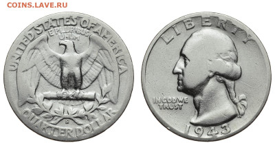США. 25 центов 1943 г. До 18.12.19. - DSH_5595.JPG
