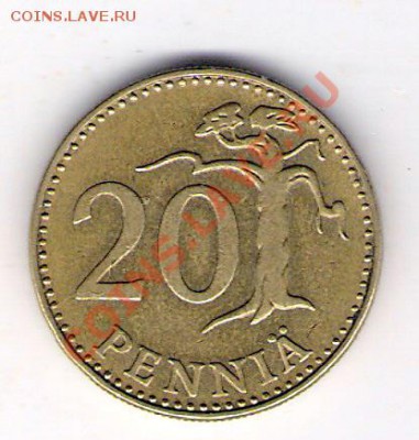 20 пенни Финляндия 1963, до 12.08.2011 22-00 мск. - сканирование0145