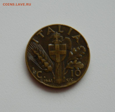 Италия 10 чентезимо 1941 г. до 19.12.19 - DSCN9982.JPG