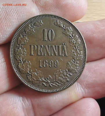 Финляндия 10 пенние 1899, 1910,11,13. Красивые - IMG_20191217_165917