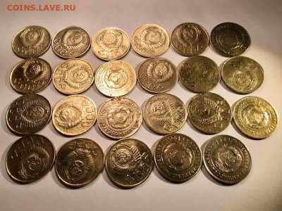 3коп до 61го года, 23шт. - F503B9B9-D401-4E63-AABC-A1C5EA9784BF