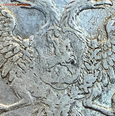 Штемпельный рубль 1755 и 1744 - 8BCCC9A8-AC9A-4A07-BCF8-73D858BD23FF