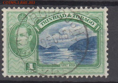 Колонии Тринидад и Тобаго 1938 1м 3ц до 22 12 - 726