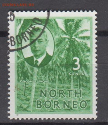 Колонии Северное Борнео 1950 1м 3ц до 22 12 - 847