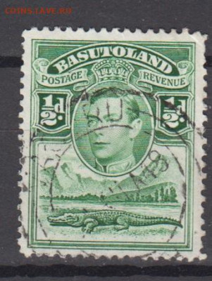 Колонии 1938 BASUTOLAND 1м до 22 12 - 861