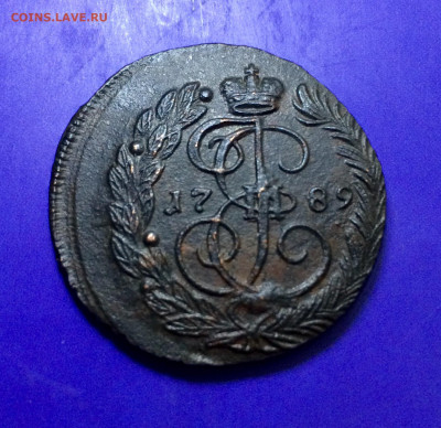 БЕЗ ХОЖДЕНИЯ! UNC! 2 КОПЕЙКИ 1789 год ЕМ до 22.12.2019 - 91CFCA40-149B-43EC-A32D-D000D1F2F4DB