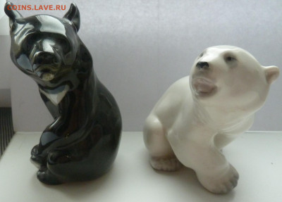 2 статуэтки, медведи. ЛФЗ - P1100776.JPG