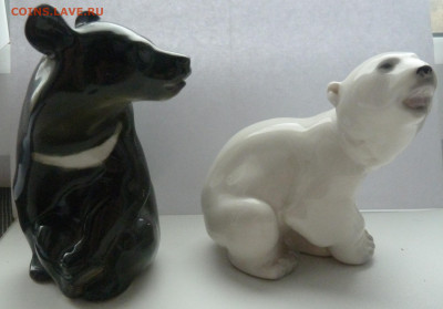 2 статуэтки, медведи. ЛФЗ - P1100775.JPG