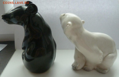 2 статуэтки, медведи. ЛФЗ - P1100777.JPG