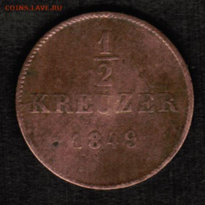 2 крейцера 1849 года - CCI05122019_00000