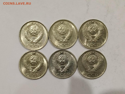 10 копеек 1987,88,89,90,91м,91л UNC до 24.12.2019 - IMG_20191124_222613