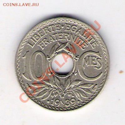 10 сантим Франция 1939, до 12.08.2011 22-00 мск. - сканирование0257