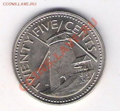 25 центов Барбадос 1973, до 12.08.2011 22-00 мск. - сканирование0269