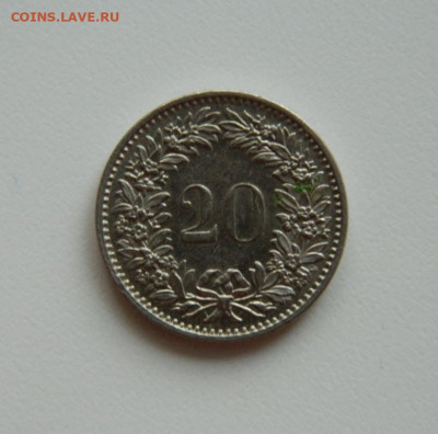 Швейцария 20 раппенов 1974 г. до 23.12.19 - DSCN9986.JPG