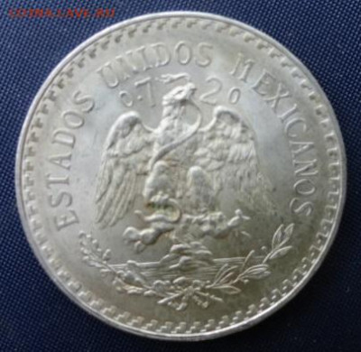 Мексика 1943 г песо серебро - песо 1943 г 1.2