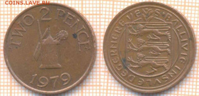 Гернси 2 пенса 1979 г., до 25.12.2019 г. 22.00 по Москве - Гернси 2 пенса 1979 7681