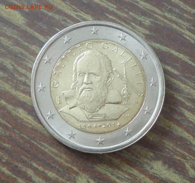 ИТАЛИЯ - 2 евро ГАЛИЛЕЙ до 27.12, 22.00 - Италия 2 е Галилей_2