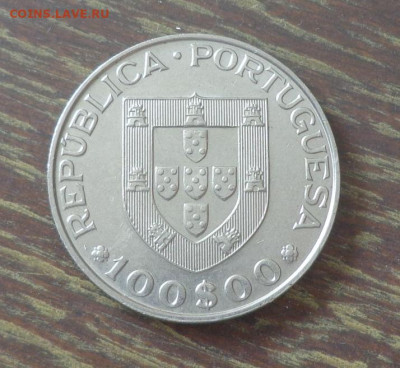 ПОРТУГАЛИЯ - 100 эск. ГОД ИНВАЛИДОВ до 27.12, 22.00 - Португалия 100 п Год инвалидов_2