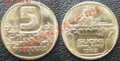 >Кораблик< Финляндия 5 марок 1983 до 13.08.11 22:00 - SDC12718.JPG