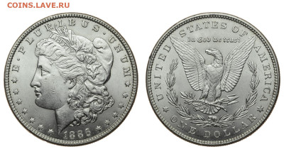 США. 1 доллар 1886 г. Морган. До 25.12.19. - Р144.JPG