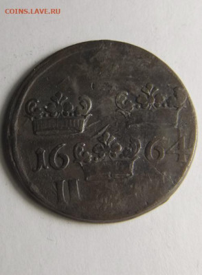2 марки 1664 Швеция - 2M64