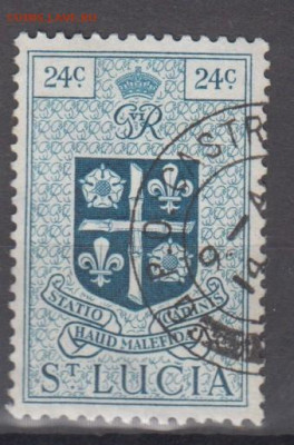 Колонии С Люсия 1949 1м 24ц до 26 12 - 670