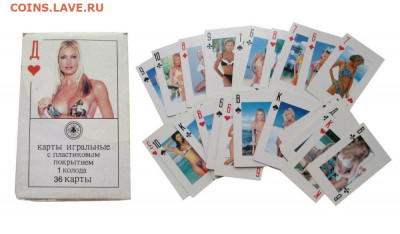 Колода Игральных Карт Эротика Девушки Ню Комплект 36 Штук - kollekcionnye-igralnye-karty-quot-club-quot-55-sht-variant-2