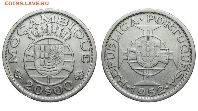 Мозамбик. 20 эскудо 1952 г. До 25.12.19. - DSH_5898.JPG