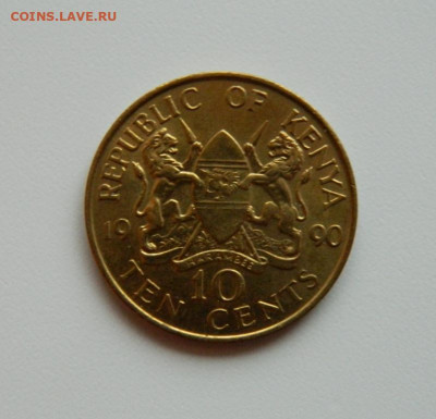 Кения 10 центов 1990 г (Крупная). до 26.12.19 - DSCN9911.JPG