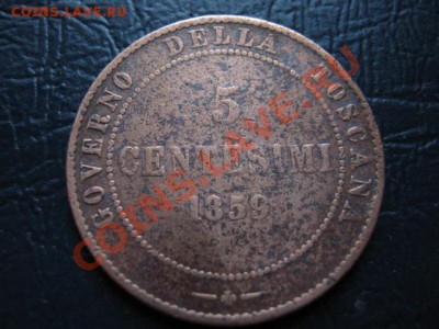 Италия Тоскана 5 чентезимо 1859  до 10.08 в 21.00 М - IMG_0074
