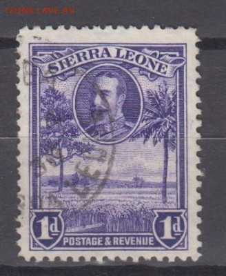 Колонии Сьерра Леоне 1932 1м 1д до 27 12 - 902